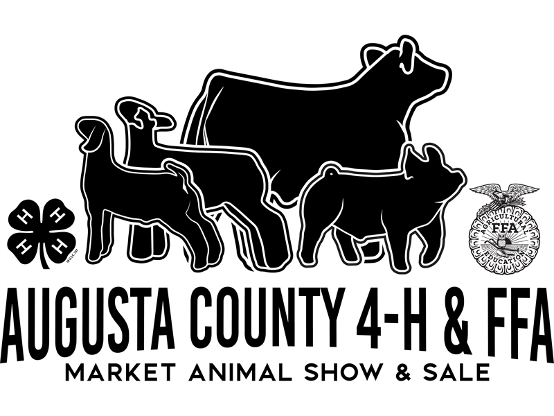 Logo for 2025 Augusta County 4-H/FFA Market Animal Show and Sale